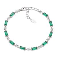 Bracciale Amen Donna Tennis in Argento Zircone BT2REBVBZ16 - BT2REBVBZ16
